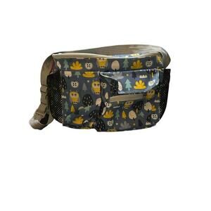 Adjustable Stroller Bag/organizer, multi pocket, owl themed